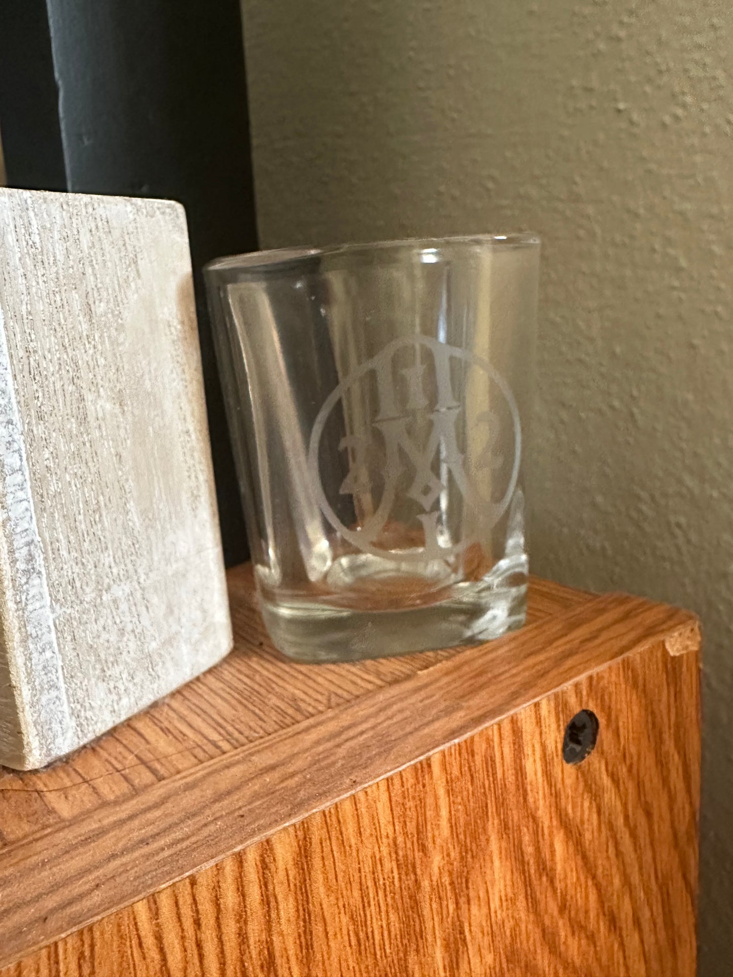 Ascend in Misery Emblem Shot Glass