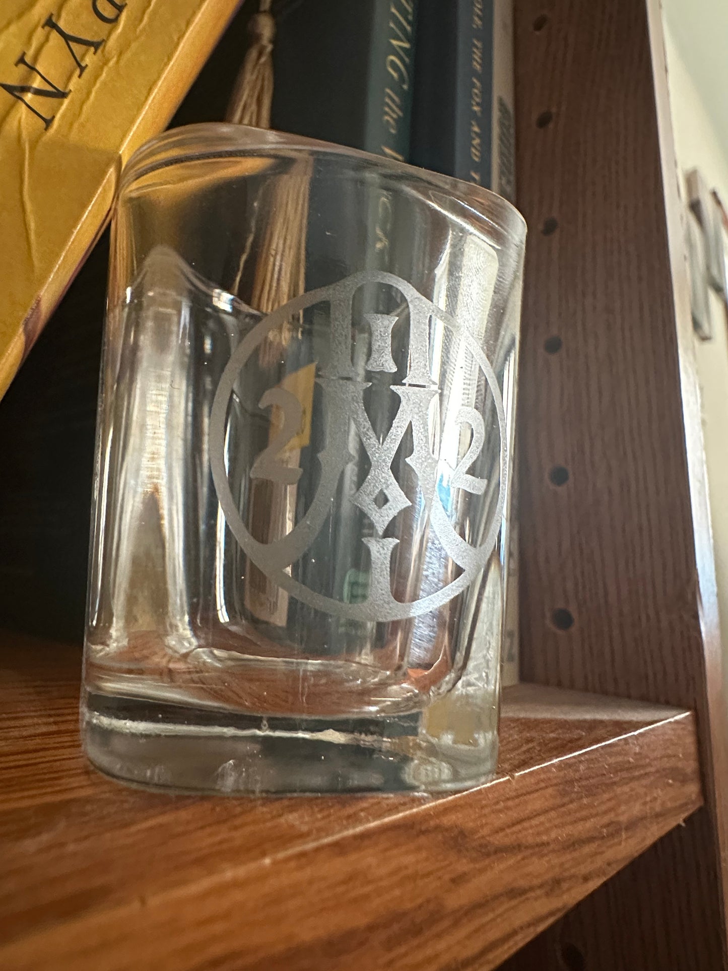 Ascend in Misery Emblem Shot Glass